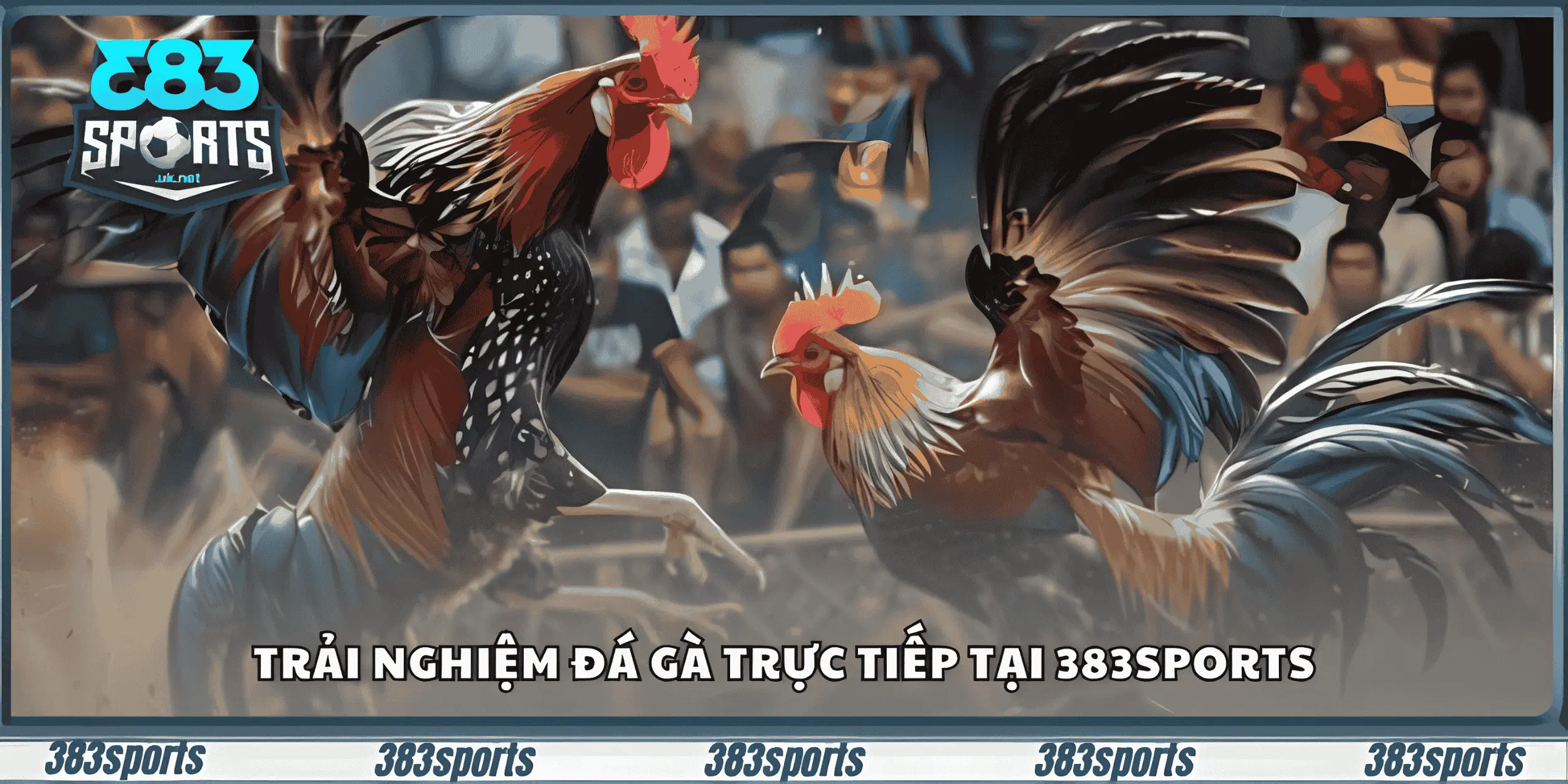Trải nghiệm đá gà trực tiếp tại 383sports