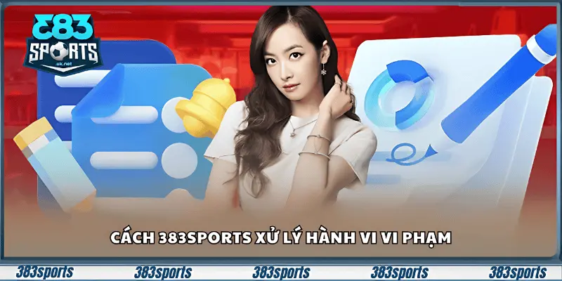 Cách 383sports xử lý hành vi vi phạm