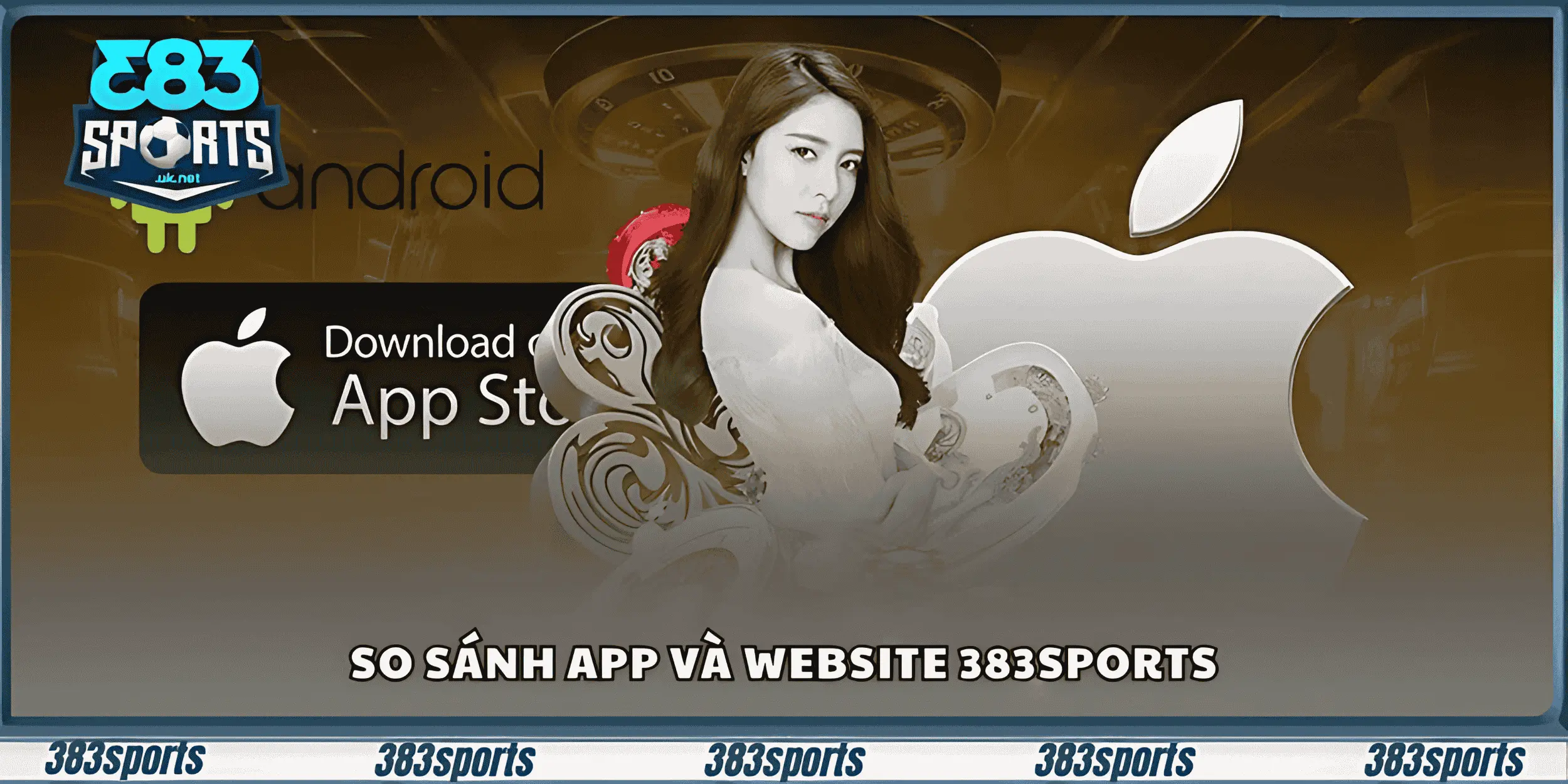 So sánh app và website 383sports